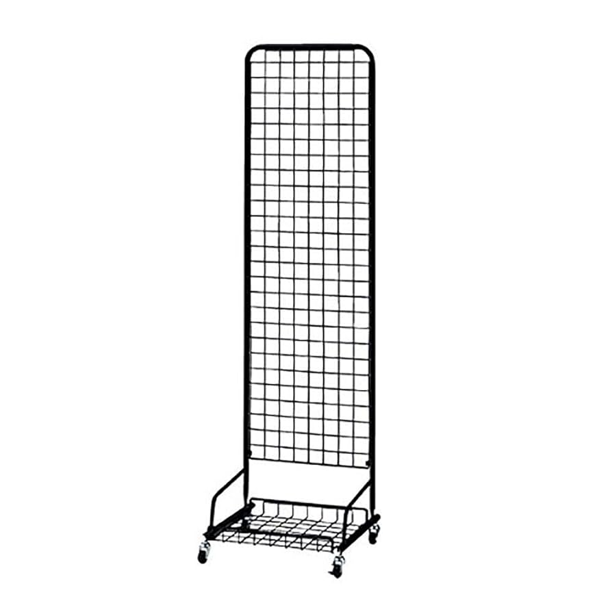 Amazon | スキマ型ワゴン 幅45×奥行43×高さ160cm 黒 1台